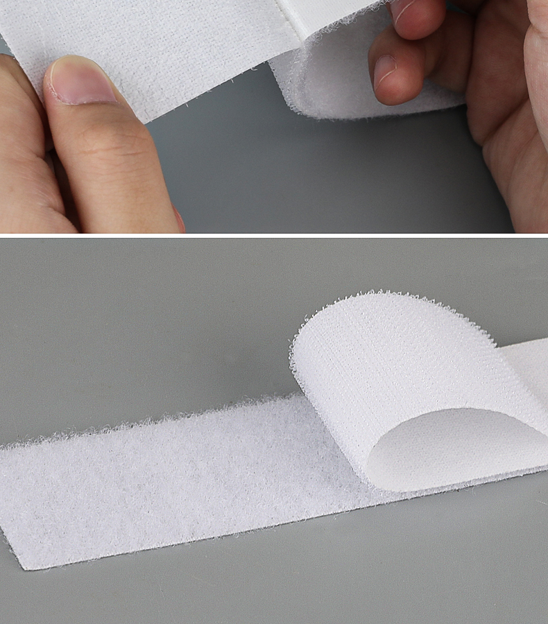 2022新款3m白色魔术贴粘贴片带背胶强力固定汽车脚垫专用不留痕毛勾