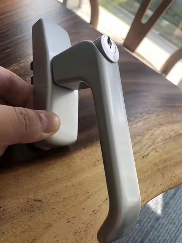 德国进口门窗五金 格屋把手 平开上悬 诺托断桥 gu拨叉 执手窗用 内开