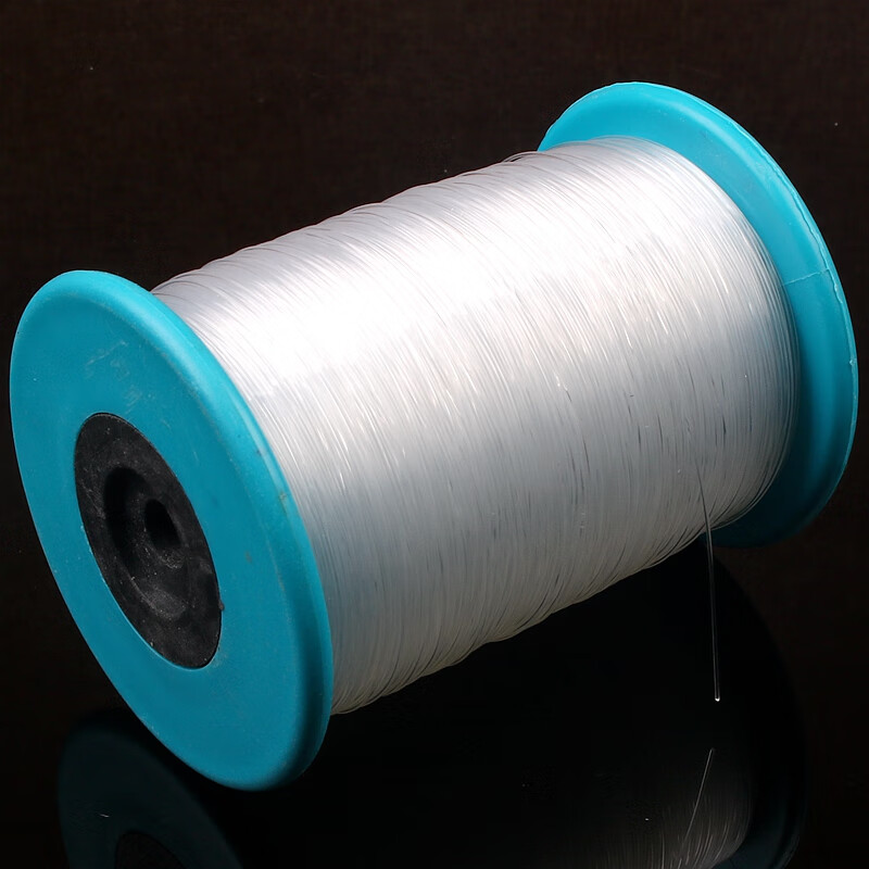 串珠绳引线鱼丝线无弹力钓鱼线手工编织饰品水晶珠穿珠挂线绳 0.