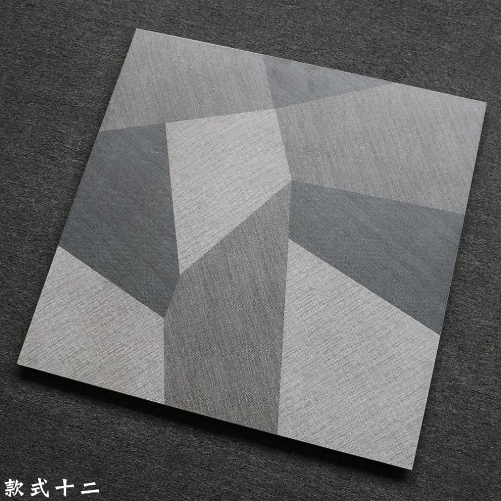 北欧灰色布纹瓷砖600x600地毯砖800x800客餐厅地砖商铺特色仿古砖