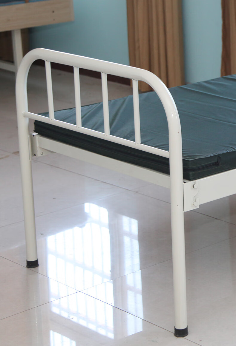 平板病床护理床家用多功能医院门诊普通输液家庭医护住院 钢管床头