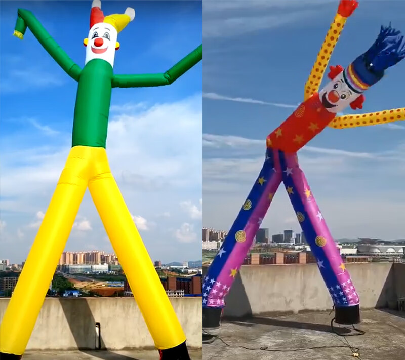 时尚家居充气空中舞星摇摆卡通招手开业活动广告人跳舞摆手指路人气模