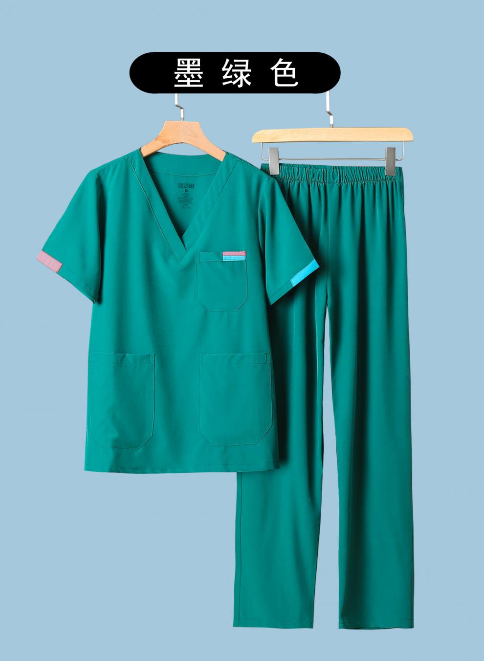 刷手服适用于手术室刷手工作衣洗手衣分体套装女男短袖刷手衣手术室