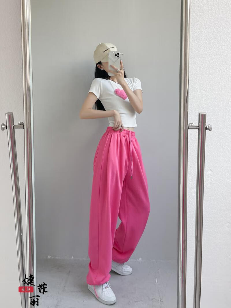 爵士舞服装女 套装成人夏天露肚脐jazz舞蹈服装宽松爵士裤子女街舞