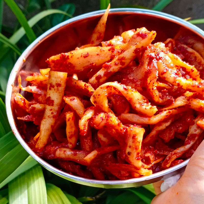 云南临沧特产耿马傣族撇菜根香麻辣罗卜节腌菜罗卜干开味下饭菜 酸辣