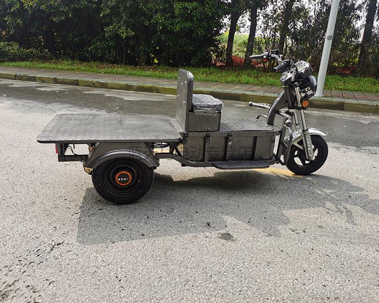 巨霸新款载重王三轮车大力神电动车送快递车拉货载货6072专用车升级