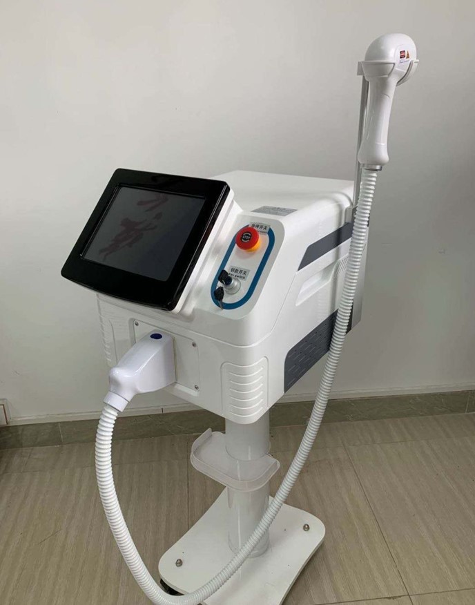 出口版台式小皮秒808激光洗眉机脱毛嫩肤单双手柄美容院美容仪器 单