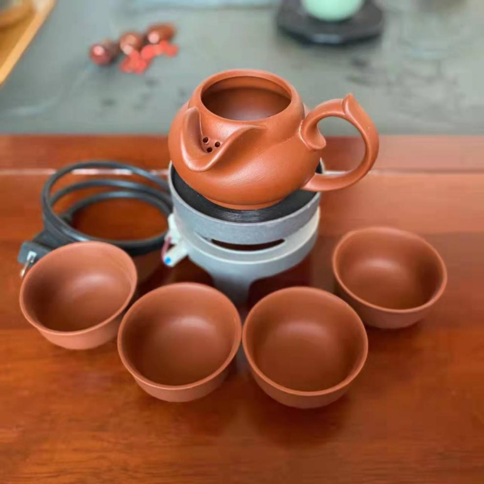 西北罐罐茶煮茶器甘肃熬茶罐电炉子公道杯家用套装陇南茶壶茶罐 约180