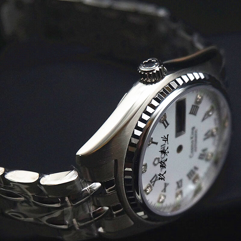 适用于原装梅花表壳 777钢壳 全套表壳 2834 2836 2846 机芯表壳 蓝