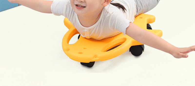 感统滑板儿童感统训练平衡板篮球框两用幼儿园滑板塑料玩具早教室内