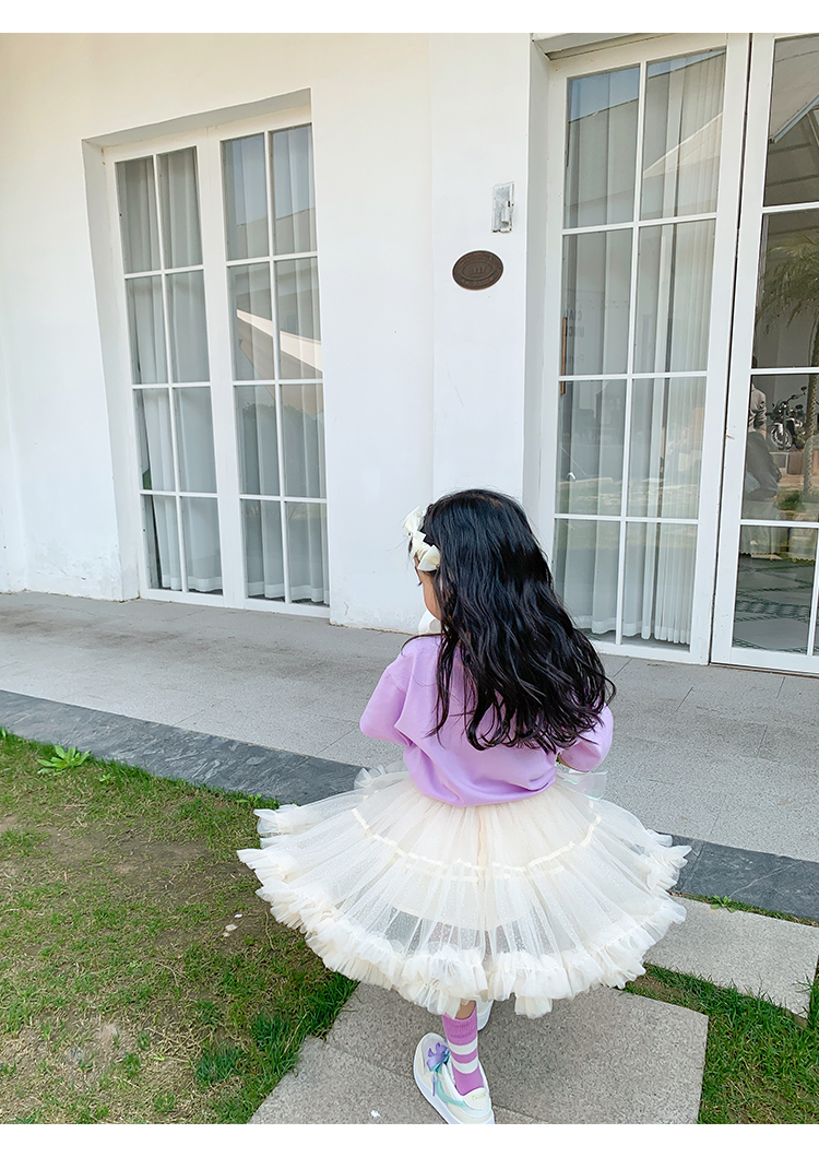 迪士尼(disney)"tutu裙"夏季大宝宝生日儿突突裙网纱蓬蓬裙子女童半身