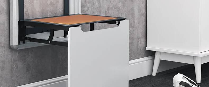 挂壁式换鞋凳 折叠换鞋凳家用浴室壁挂折叠凳挂墙式壁凳隐形折叠椅