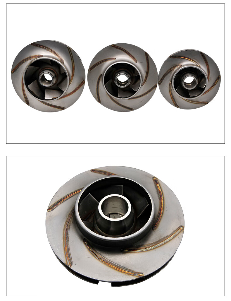 格兰富利欧凯泉泵业多级泵叶轮cr lvr lvs 不锈钢水泵内芯配件 花键20