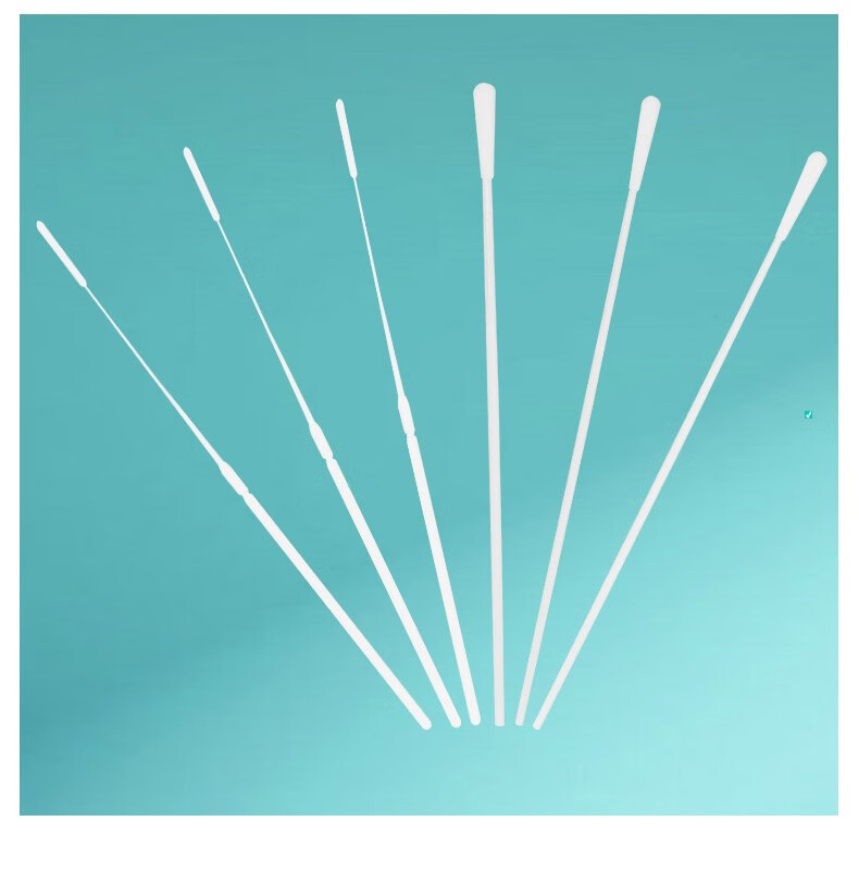 样本唾液棉拭子采样棉签核酸检测用xy 咽拭子100只【独立包装】【图片