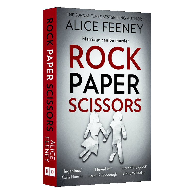 Rock Paper Scissors English original novel Scissors Rock Paper Alice Feeney New York Times best-selling Mystery novel English Version Imported English original book thumbnail 4