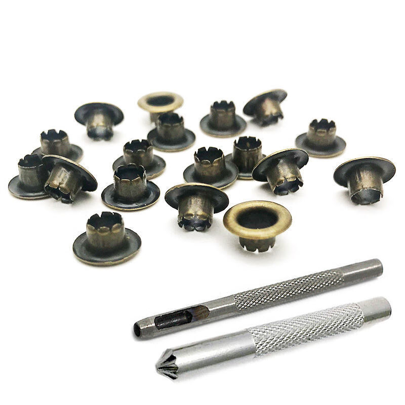 皮带打孔 开花气眼扣空心铆钉气眼扣鞋眼扣手提档案袋打孔安装工具