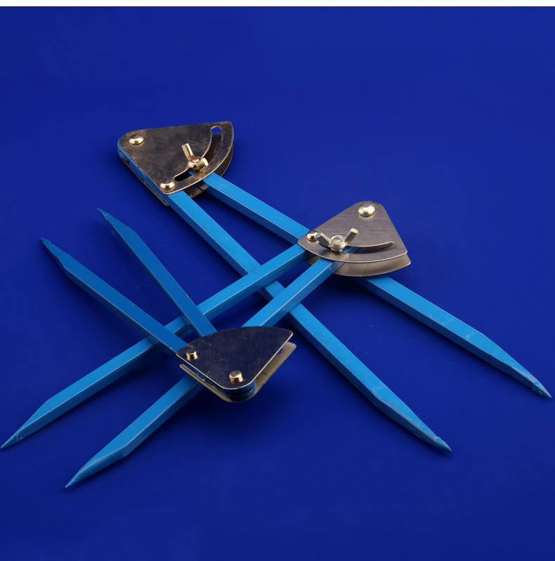 定制合金圆规划线规钳工工具木工工业用圆规铁划规线器200-600mm 合金