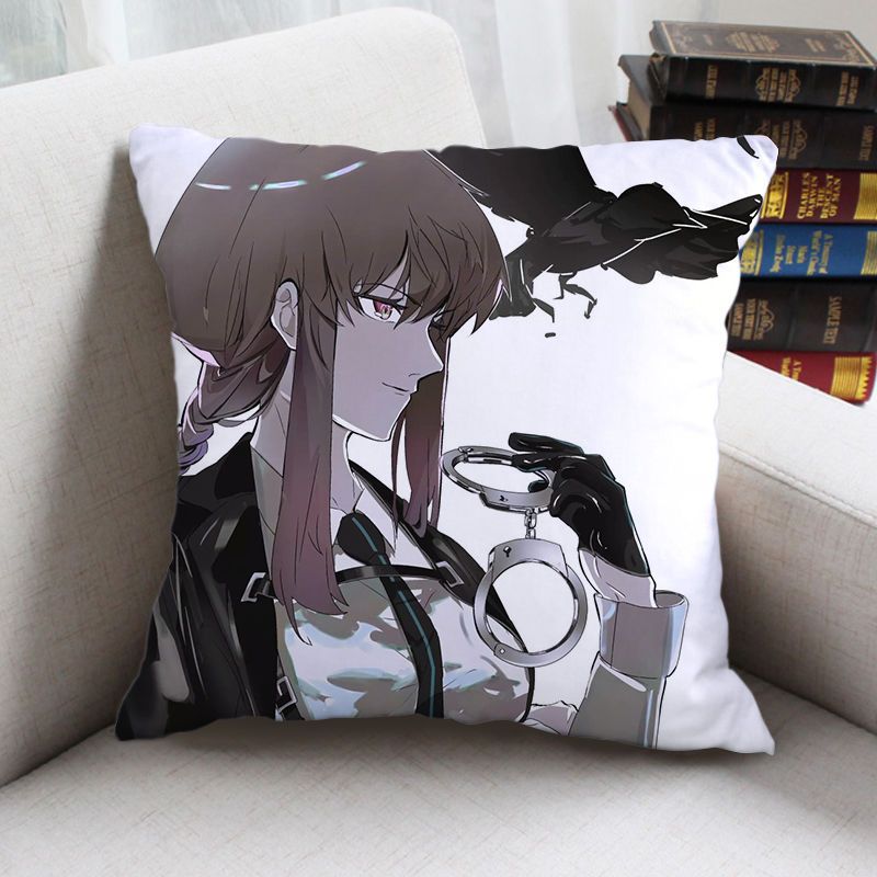 电锯人玛奇玛帕瓦链锯人周边抱枕玩偶海报定制枕头坐靠垫公仔44545cm