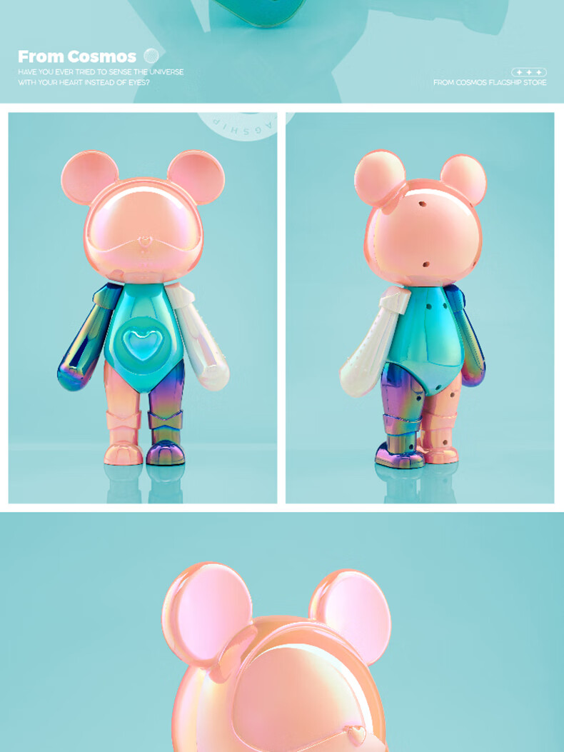 暴力熊摆件星际熊糖果系列145mm明盒卡通动漫周边景品潮玩大摆件模玩