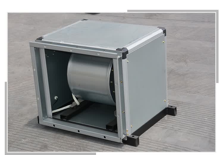 定制九洲普惠bf低噪音风机箱 离心柜式排风箱抽风机 节能送风排风机