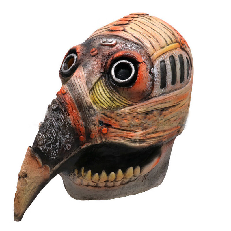 【京挑细选】瘟疫医生鸟嘴面具乌鸦嘴面具中世纪瘟疫医生鸟嘴面罩