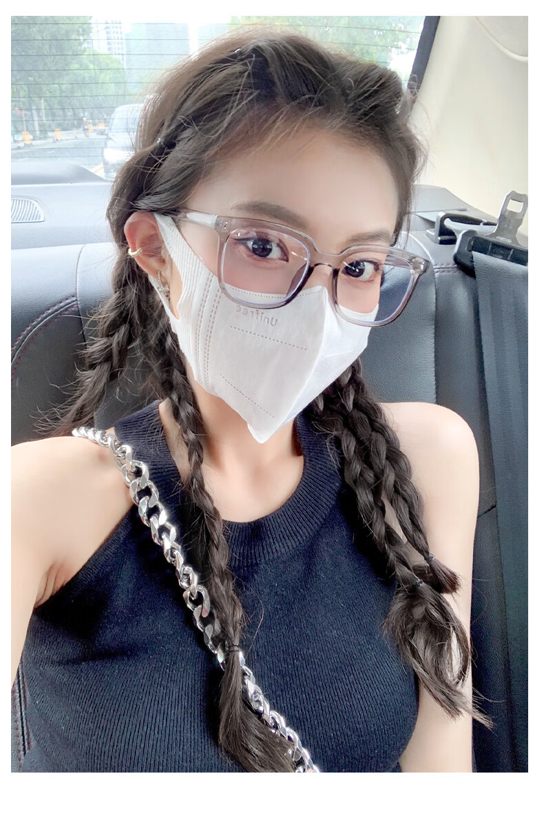 霓梦琳假发辫子甜酷女孩自然麻花辫女鱼骨马尾拳击辫绑带式女团辣妹