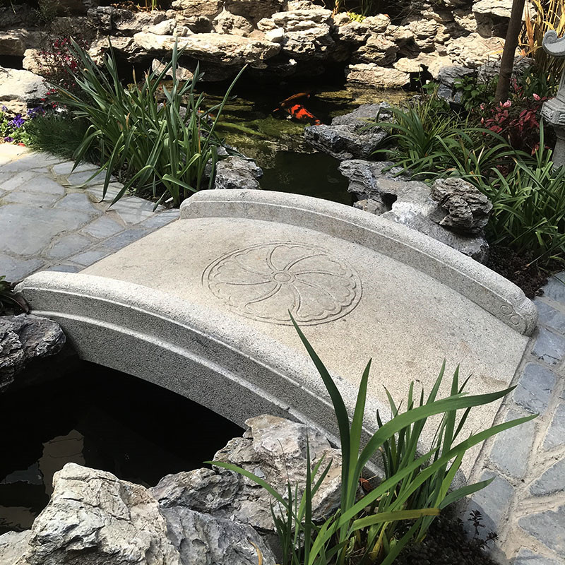 天南兄弟石拱桥石桥汉白玉石雕拱桥栏板花岗岩景观雕塑小石桥庭院流水