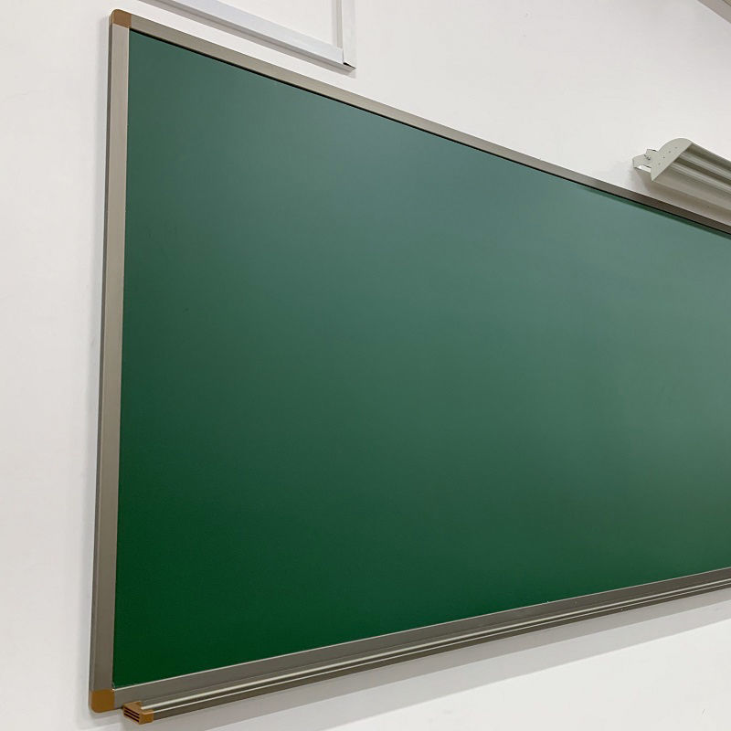 大黑板学校教师用教学培训班壁挂式家用粉笔单面无尘磁性校园绿板黑板