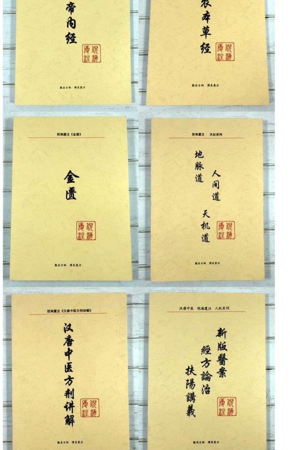 倪海厦易经 倪海厦中医书籍视频全套汉唐中医人纪黄帝内经伤寒论金匮