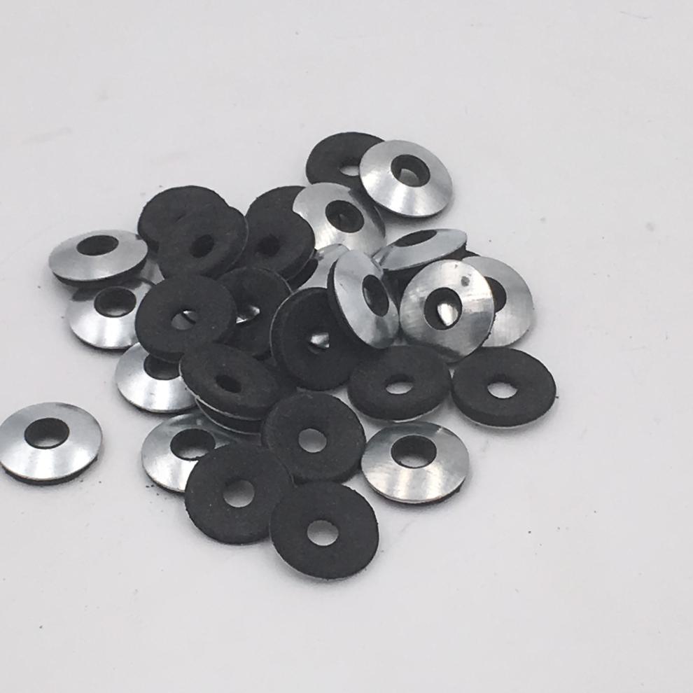 304不锈钢镀锌复合垫片垫片垫圈钻尾螺丝彩钢瓦防水垫阳光板配件 304