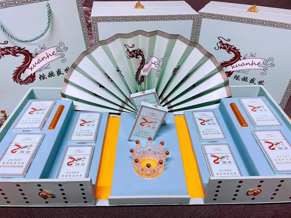 季芒jimang抖音大国礼盒炫赫门礼盒大国荣耀扇子送礼佳品网红抖音包装