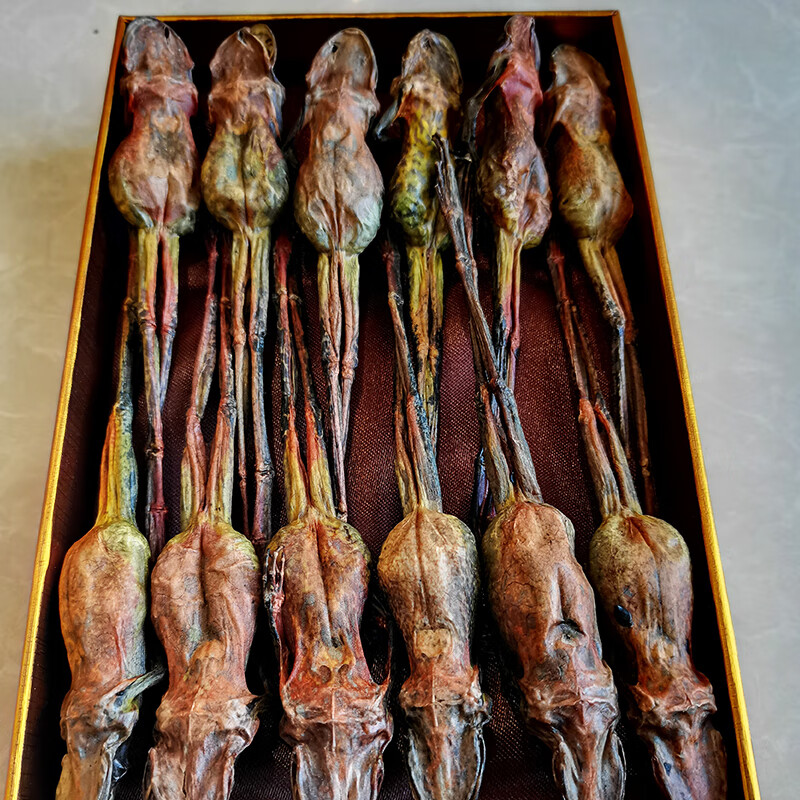 林蛙干特产东北长白山哈士蟆12只装雪蛤油滋补煲汤礼盒装【图片 价格