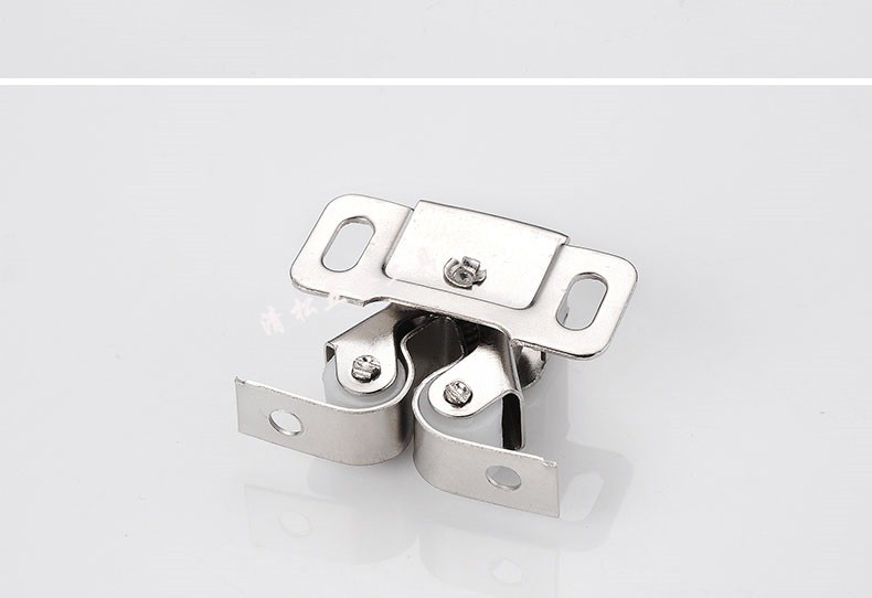 5只装衣柜橱柜门吸合器防开扣弹簧卡扣碰珠老式柜子关门锁扣5只装红