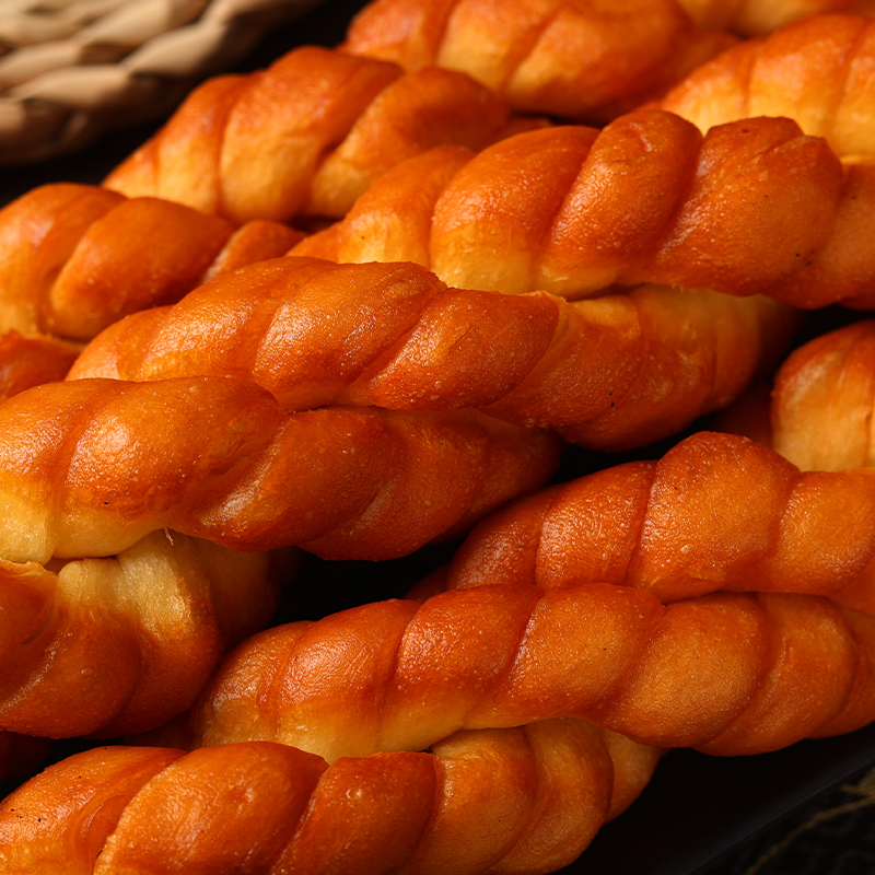 软麻花东北特产传统老式木糖醇麻花零食酸奶榴莲夹心大麻花小吃食老式