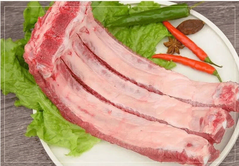 顺丰黑猪纯肋排新鲜多肉猪排骨猪小排猪肋排土猪前排切条康胜谊5斤猪