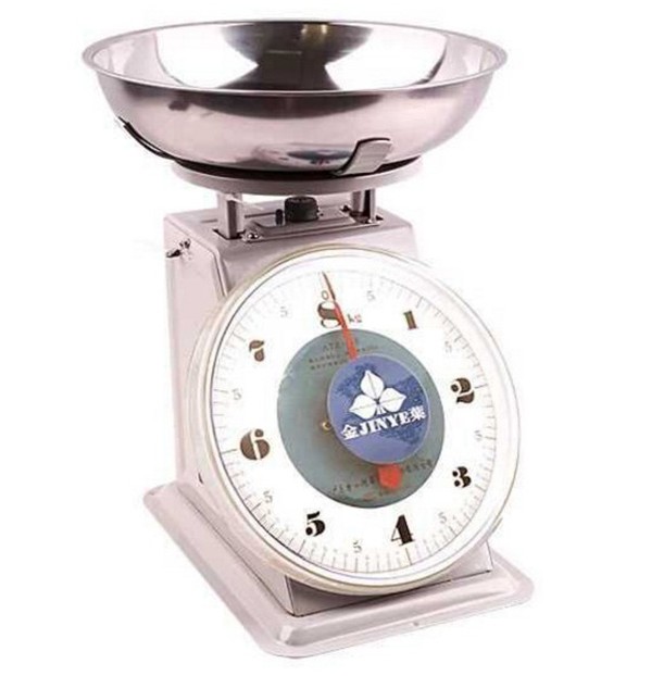 香山机械盘称厨房家用指针称托盘秤台秤10公斤老式5kg商用食物秤 博恒