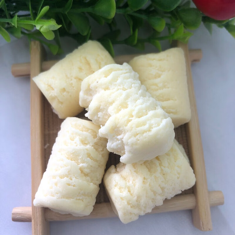 新疆特产老新疆奶疙瘩热巴同款手工奶制品多种口味零食400g红枣味268g