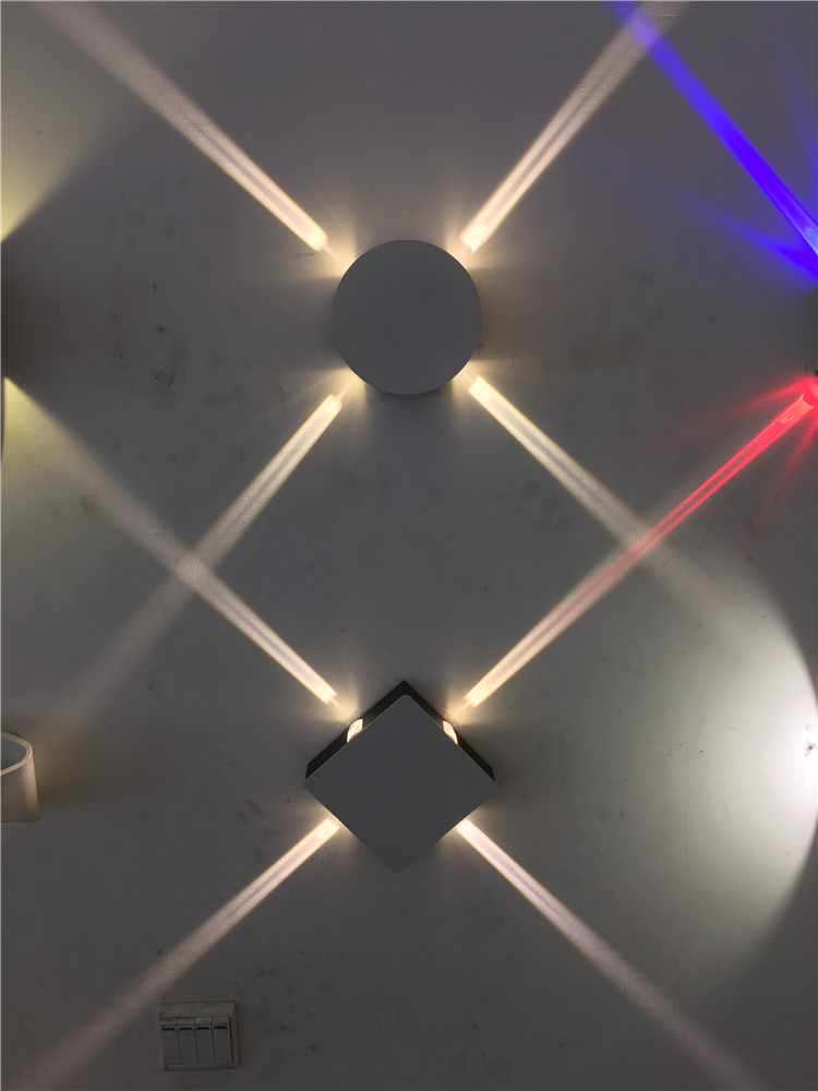 十字星光灯 led十字星光射线灯壁灯酒店会所外墙ktv背景墙创意光束