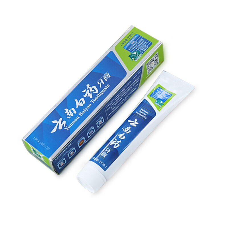云南白药云南白药牙膏薄荷清爽型210g薄荷清爽型210g10支