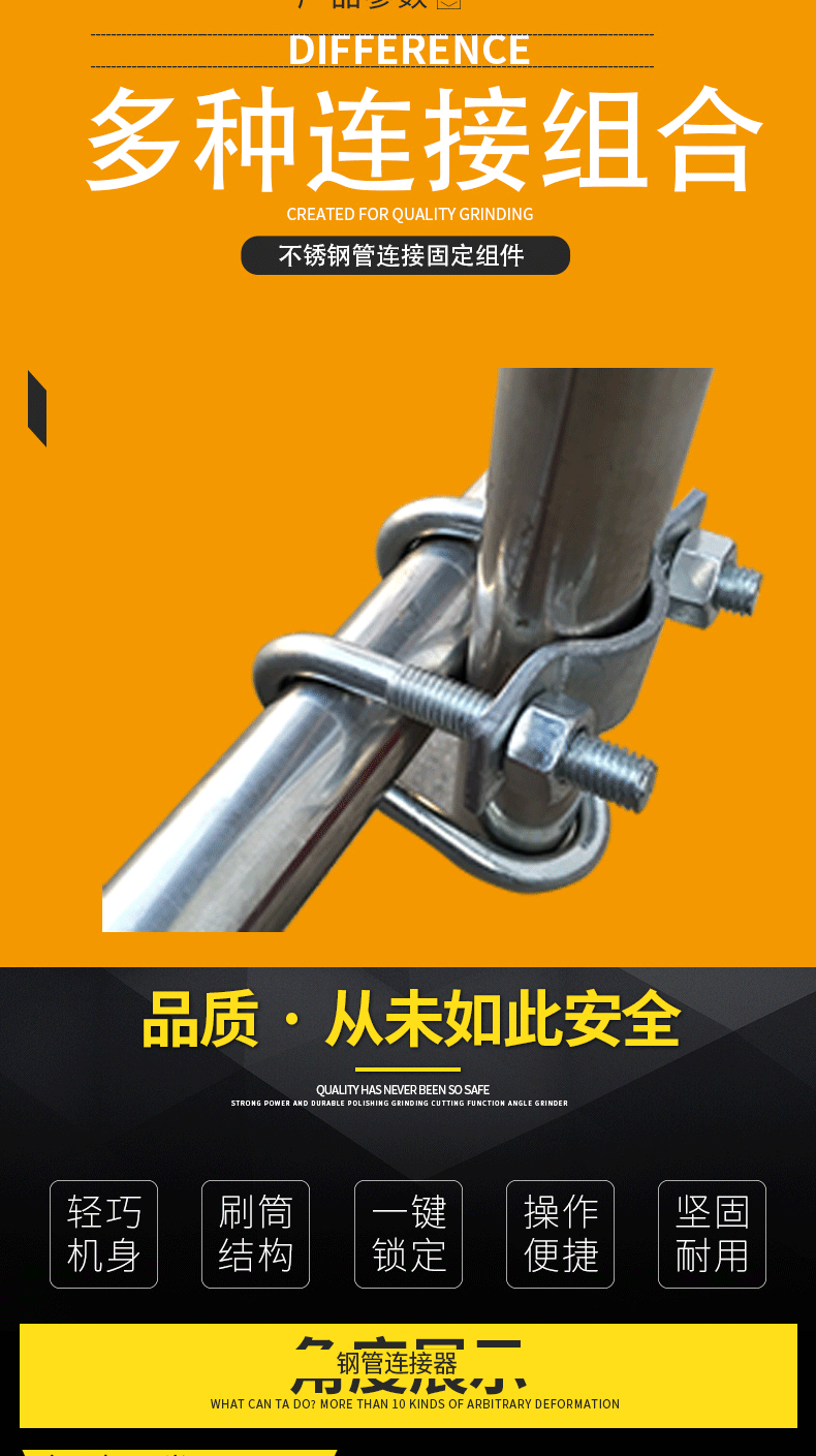 定制 钢管连接件20/25/32/40/50十字扣件连接件钢管卡扣镀锌脚手架