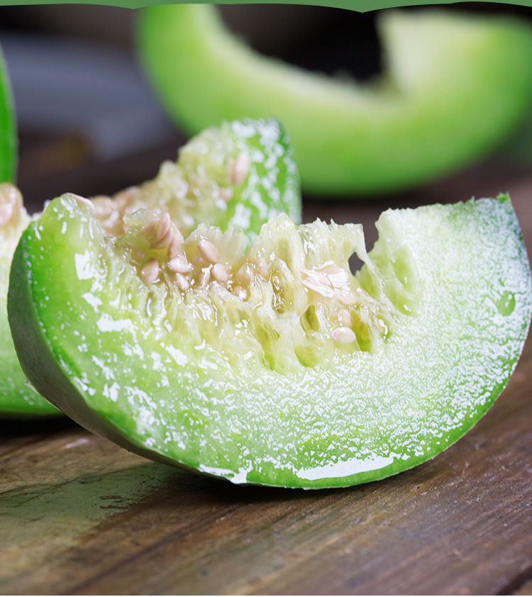 【jd顺丰速运】绿宝甜瓜小香瓜绿皮瓜新鲜水果当季整箱绿宝石脆瓜5斤