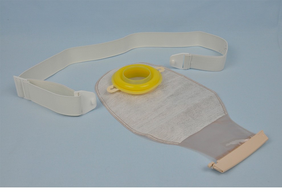 新辉 二件式肛肠造口袋 开口造口袋 腰带式切肠术后接便袋家用大便袋