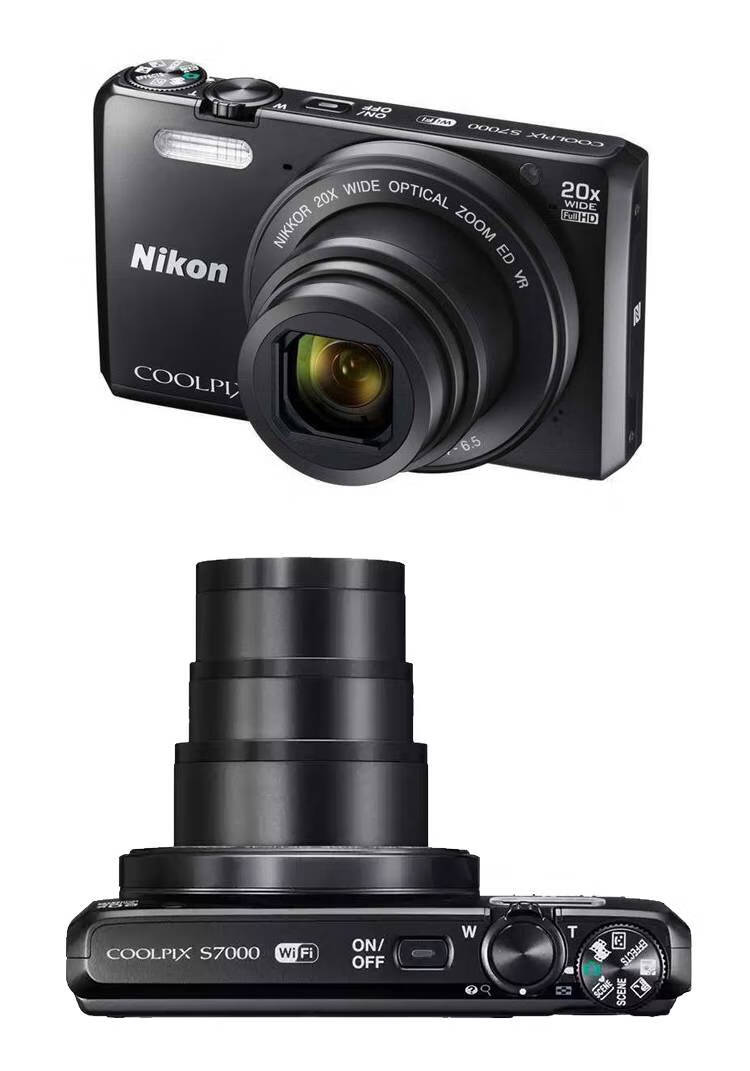 尼康(nikon) coolpix s7000长焦数码照相机高清 旅游复古长焦卡片