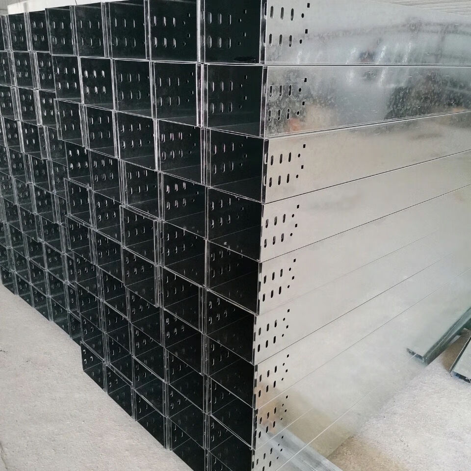 桥架槽式防火热镀锌喷塑梯式免打孔电线电缆金属明装走线槽 防火桥架