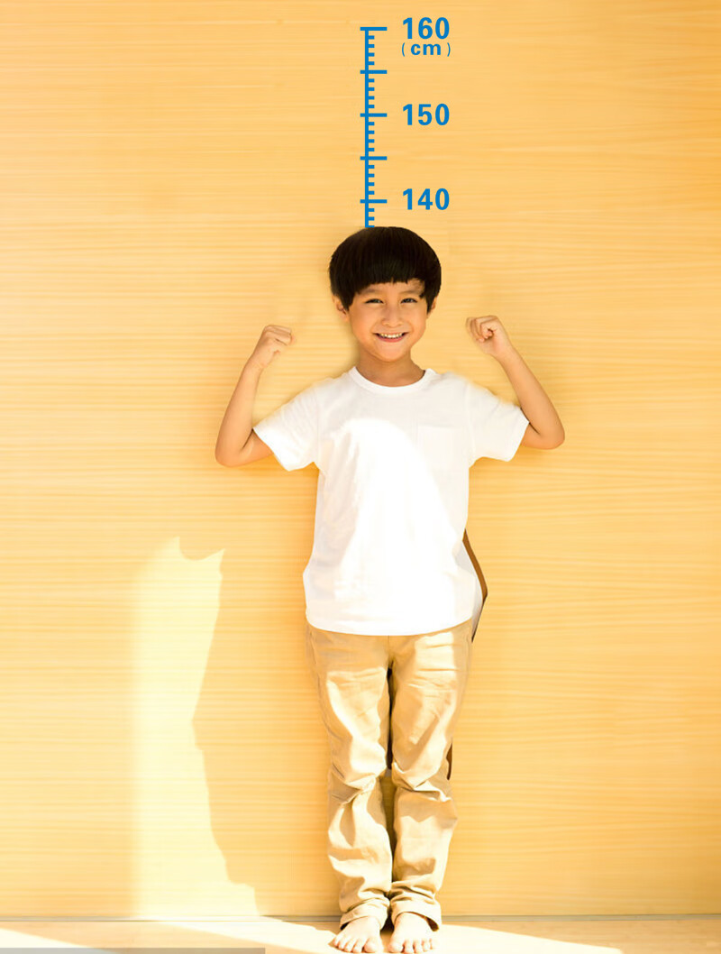 儿童成人家用学校医院体检舞蹈教室量身高贴尺子测量仪可移除墙贴咖啡