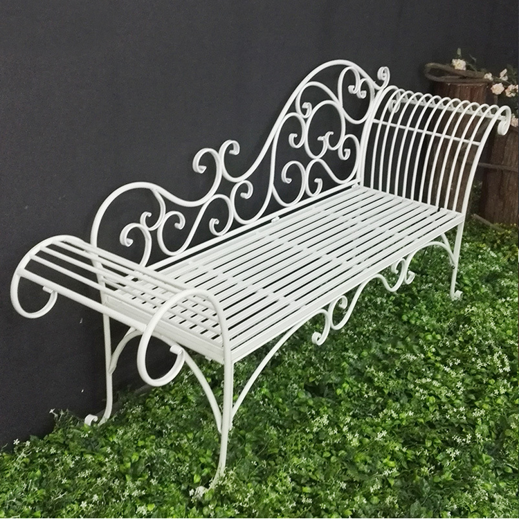 位单体双人迷你小沙发欧式贵妃椅卧室美人榻户外铁椅子休闲懒人椅铁艺