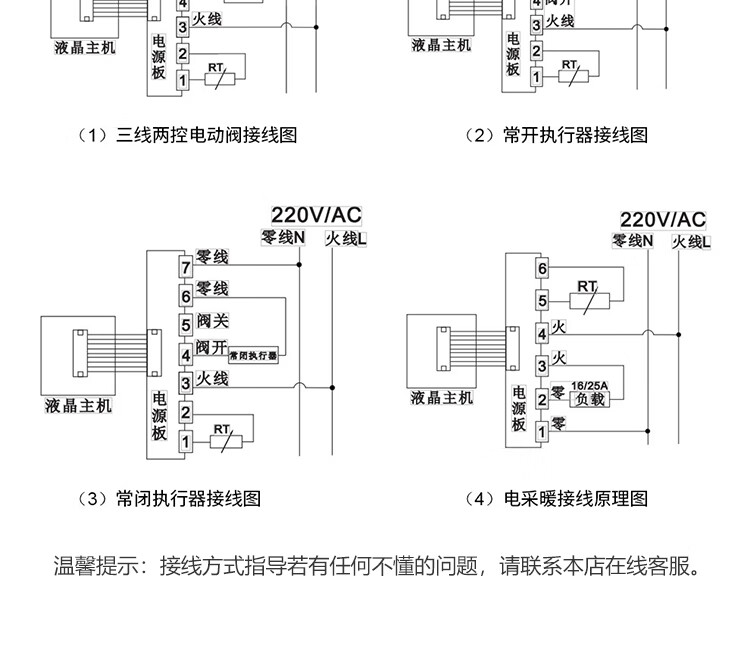 地暖控制面板图解图片