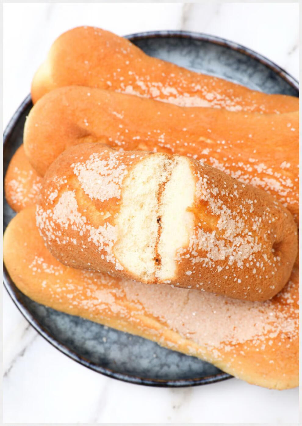 东北长白糕牛舌饼长条糕手工老式传统糕点点心老味道休闲零食特产 买