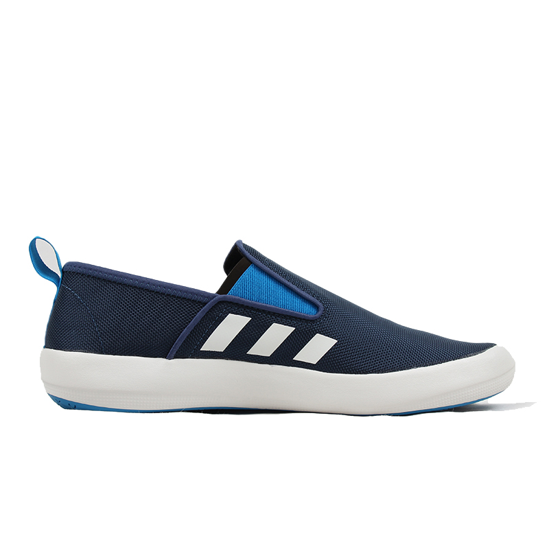 adidas阿迪达斯男鞋夏季运动鞋透气帆布鞋一脚蹬懒人鞋休闲鞋fu9246fy