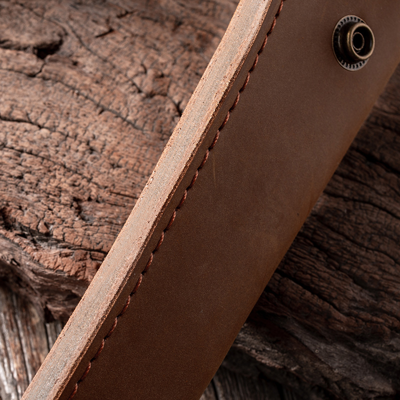 厨师刀鞘牛皮套护套皮刀套剔骨水果壳牛皮革刀库刀鞘疯马款剔骨款刀鞘